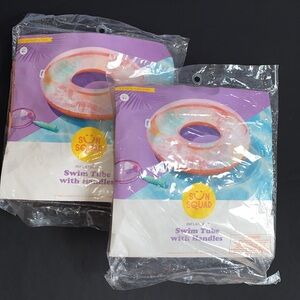 Sum Squad Inflatable Swim Tube with Handles